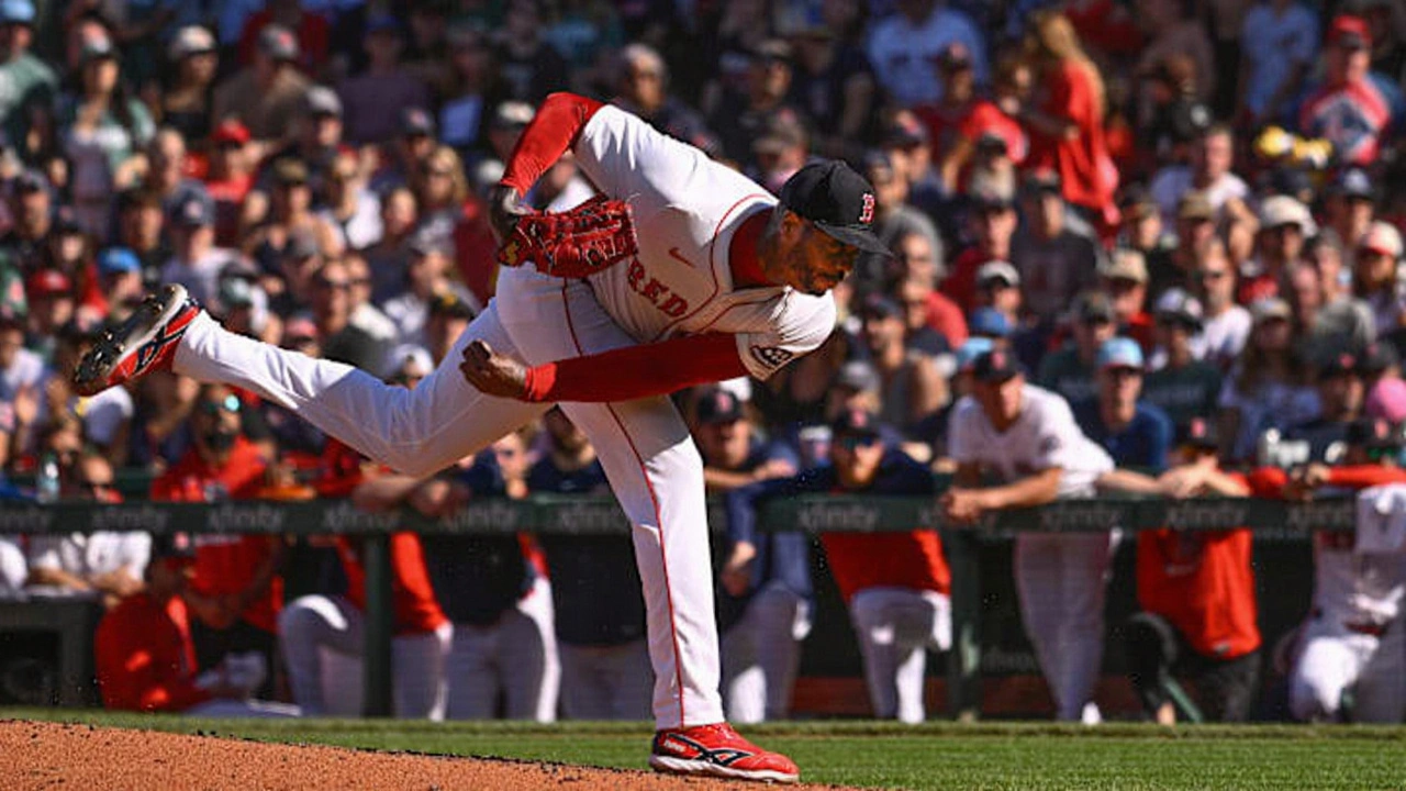 Aroldis Chapman's PitchCom Revival Powers Red Sox Bullpen