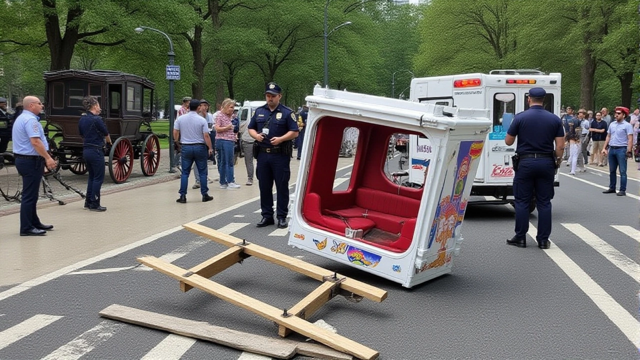 Teen dies after jumping from runaway carriage in Central Park